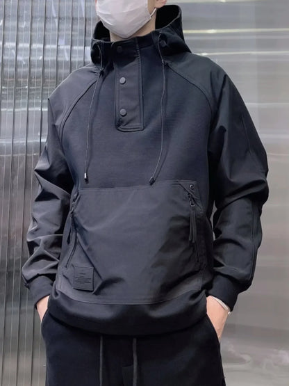 Trendy Casual Men's Hoodie