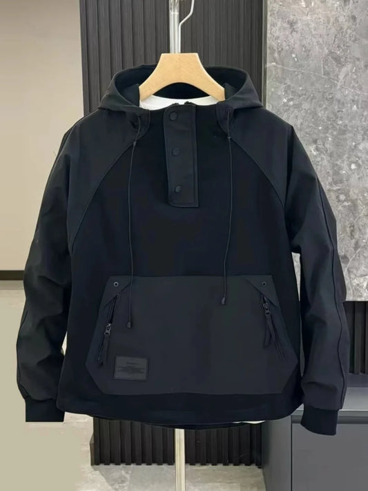 Trendy Casual Men's Hoodie