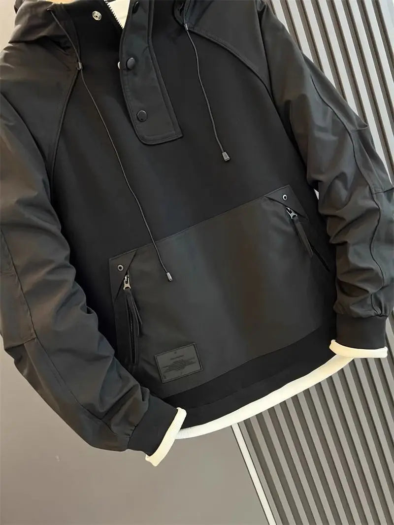 Trendy Casual Men's Hoodie