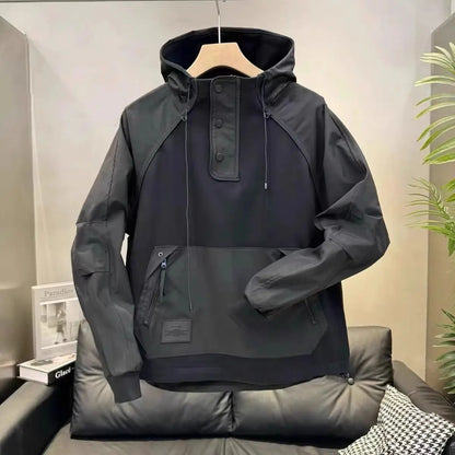 Trendy Casual Men's Hoodie