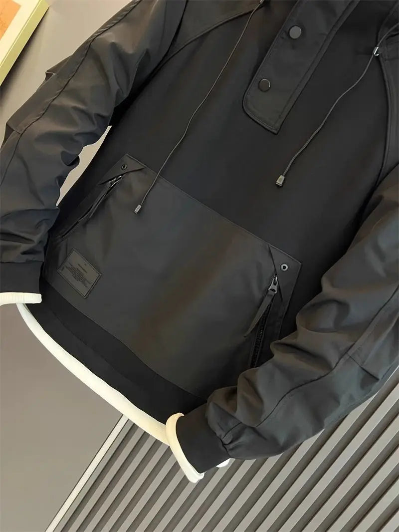 Trendy Casual Men's Hoodie